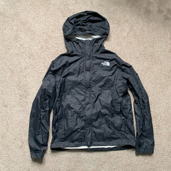 North Face Black Windbreaker - Picture 1 of 10